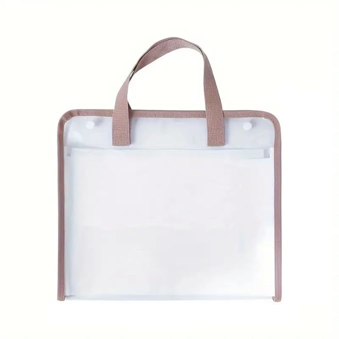 File Organizer with Handle, Expanding File Folder Document Organizer with 13 Pockets, Document Organizer with Labels